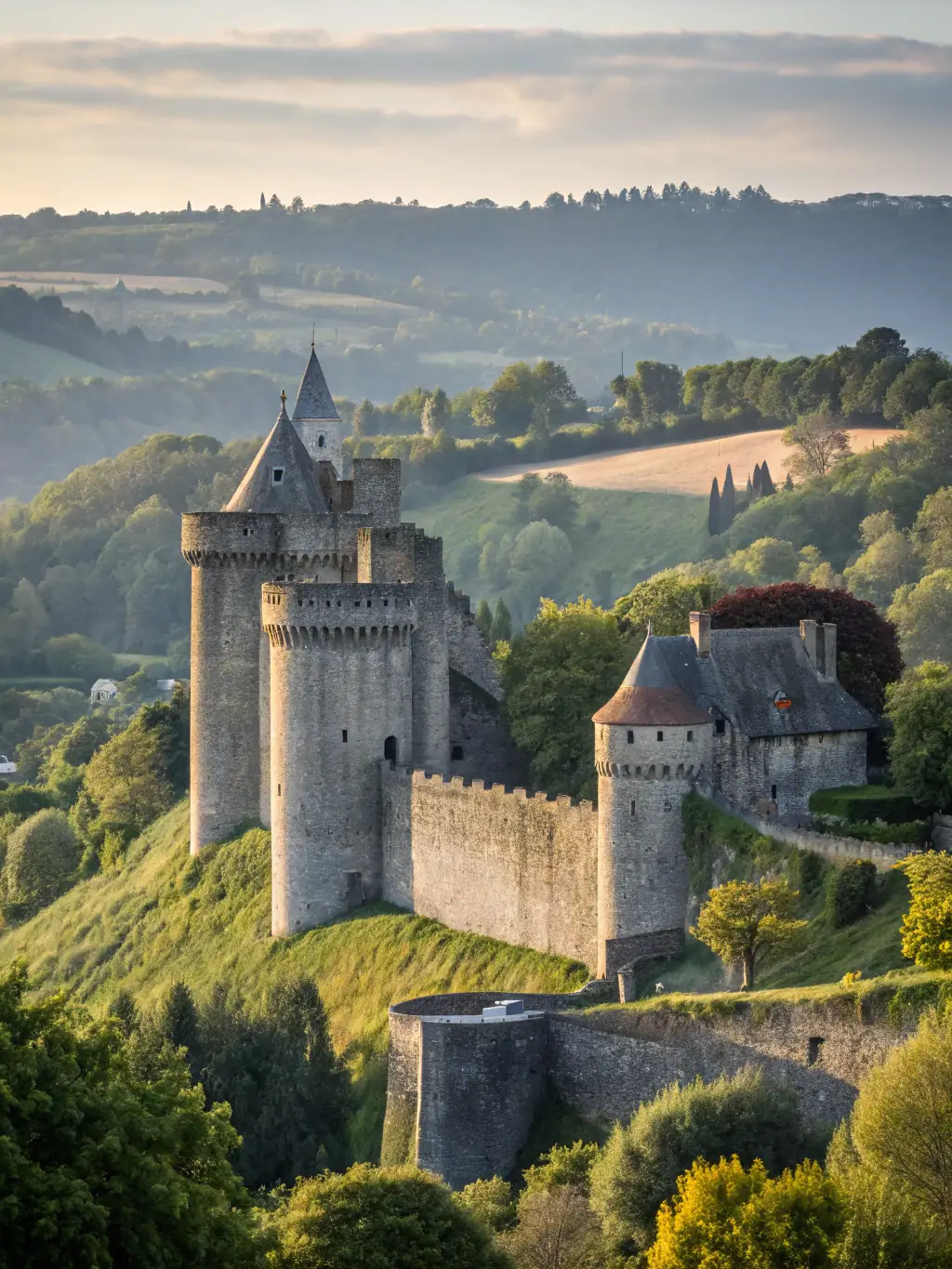 An image of a beautifully maintained historical site in Saintonge, demonstrating the tangible results of ongoing preservation efforts.